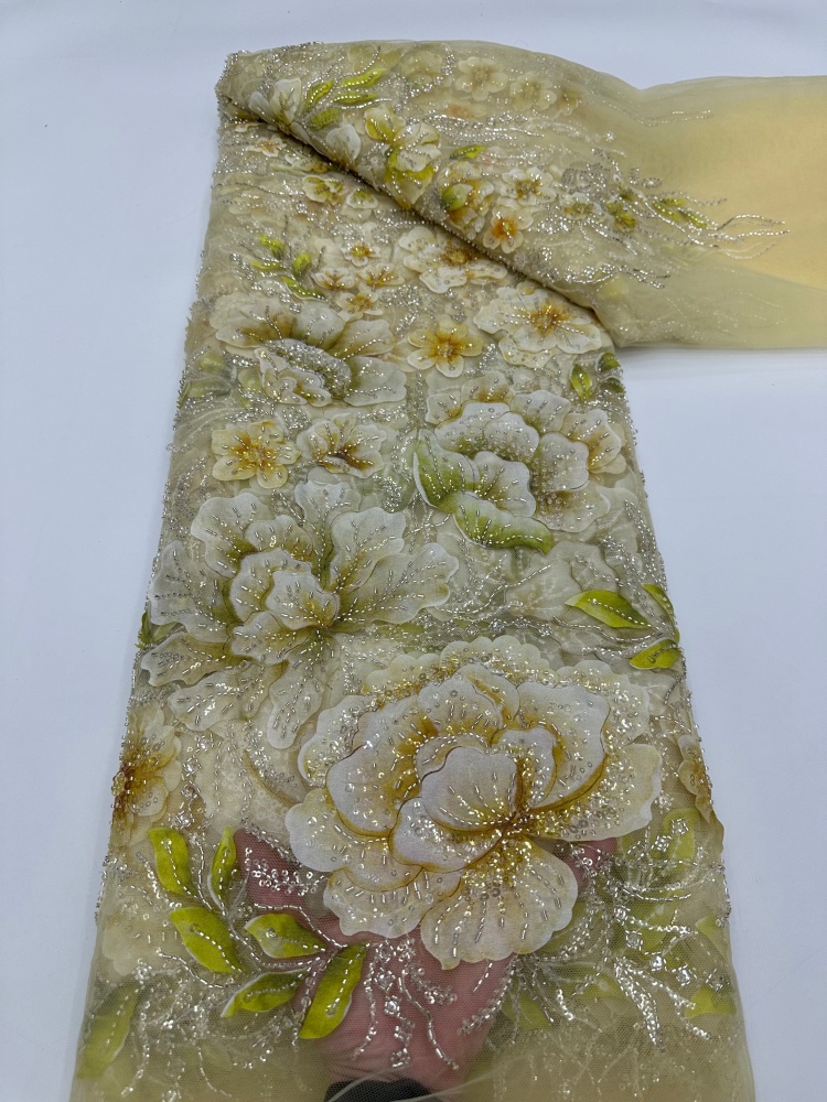 Glitter Tablecloth - Frans Mesh Geknoopte Kantstof Hoge Kwaliteit