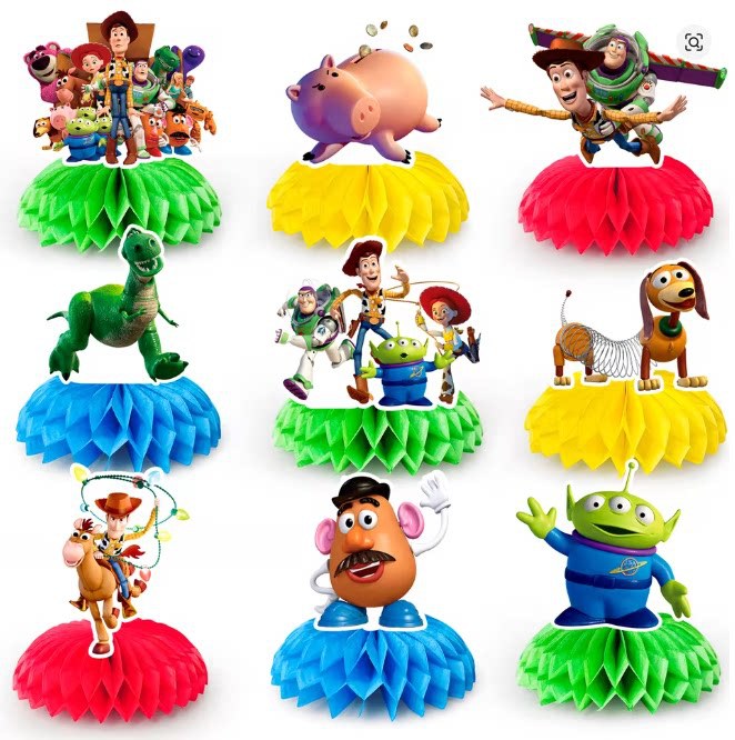 Toy Story 5 Honingraat Tafelde - Event Supplies recensie en prijs